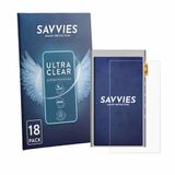 Savvies - Screenprotector voor Hifi Walker H20 Ultra - Folie Beschermfolie transparant 18 Stuks
