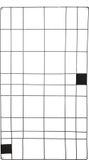 vtwonen Memobord met Draad - Wandrek - Zwart - 60x105cm