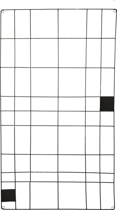 vtwonen Memobord met Draad - Wandrek - Zwart - 60x105cm