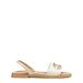 Geox Dames Sandaletten NAILEEN Beige Glad Leer