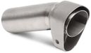 Akrapovic V-tuv305 Einddemper Zilver