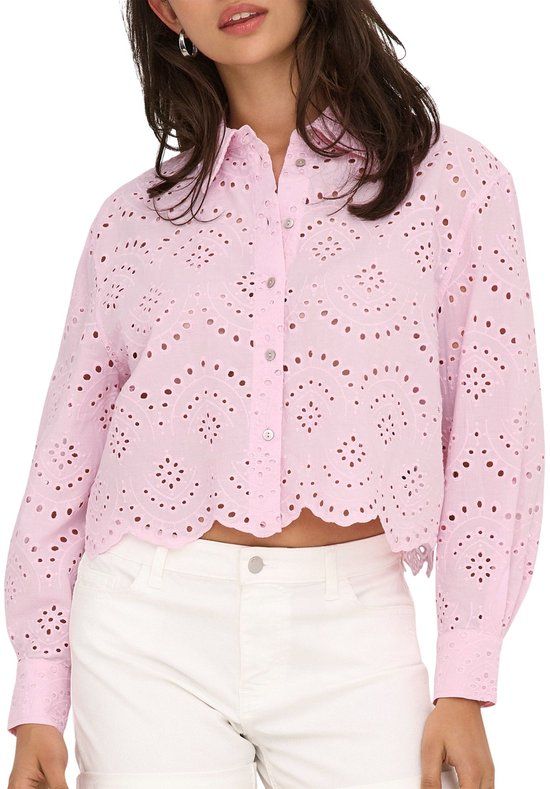 Onlvalais Only Valais LS Blouse Dames - Maat XL