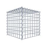 Gabion de fixation type 3 40 cm x 40 cm x 40 cm (L x H x P), maille 5 cm x 5 cm, spirale