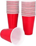 Boland - Set 40 herbruikbare partybekers - Rood