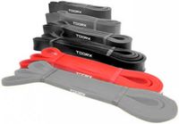 Toorx Fitness Weerstandsband - Resistance Band - Fitness Elastiek - Rood - Licht - 13 mm dik - 5 tot 30 kg