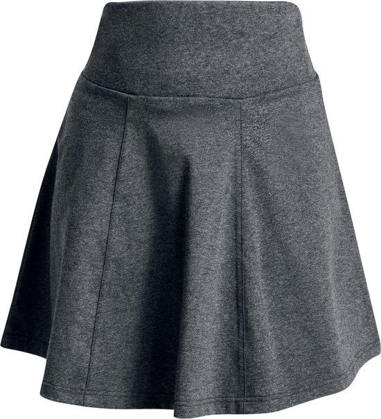 R.E.D. by EMP R.E.D. Rock-Engineered Design grijze rok met elastische tailleband - Dames - S