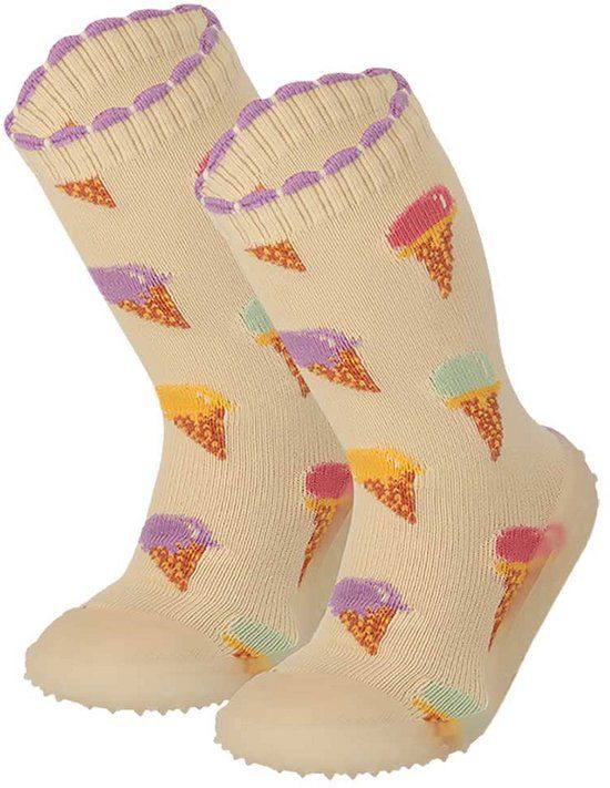 Morethansocks Watersokken kids Unisex Geel