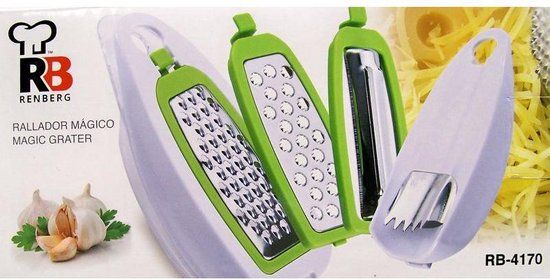 Renberg Magische rasp - Wit - 60 cm