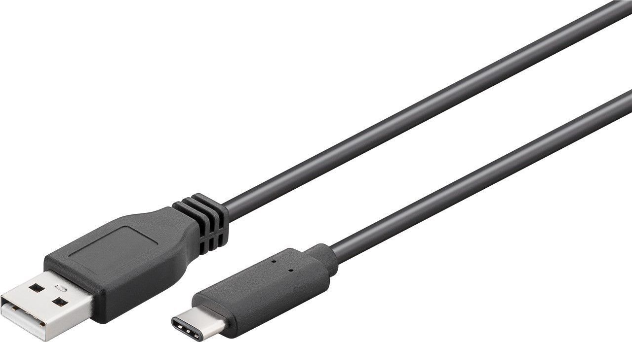 Goobay 55466 USB-kabel zwart