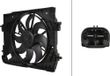 HELLA Ventilateur pour refroidissement moteur, 12V, 204W, 2 pôles, adapté entre autres pour le Dacia Duster