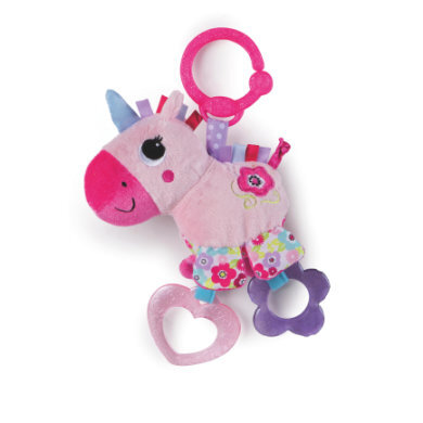 Bright Starts &lt;fontkleur=#ffffffff00-=™=- presenteert trots de volgende geschenken Unicorn - Roze/lichtroze