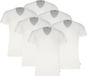 Levi's 6-pack heren T-shirt V-Neck Wit Maat S
