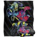 Transformersdeken, Transformers Transformersdeken, 152 x 127 cm, schetsmatige Optimus en hommel Silky Touch superzachte plaid