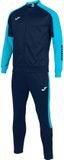 Joma Eco Championship Polyesterpak Kinderen - Marine / Fluor Turquoise | Maat: 116