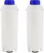 AllSpares Filtre à eau (2x) pour machines à café série ECAM - Remplacement pour Delonghi DLSC002 / SER3017