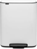 Markenlos Bo Prullenbak 60 liter Kunststof Binnenemmer White