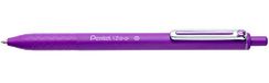 Pentel BX467 Izee balpen, 0,7 mm, violet, 12 stuks