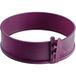 Coox Moule à manqué en silicone, avec fond en verre Ø 26 cm. (1604141 violet (7656C))