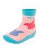 PLAYSHOES Strand-/badschoen 'Schmetterlinge' blauw / lichtblauw / rosa / framboos