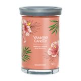 Yankee Candle Signature Tropical Breeze Guava, Mint Bougie parfumée Cylindre Orange 1 pièce(s)