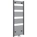 Hudson Reed Neva Sèche-serviettes Design Moderne Raccordement Central Anthracite 160 cm x 60 cm
