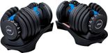 PH Fitness Haltères réglables Set 24KG Bleu Foncé - 2 PIÈCES