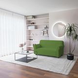 Italian Bed Linen Bankovertrek "Più Bello", groene appel, 2 plaatsen