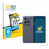 BROTECT - Screenprotector voor Motorola Edge 60 Neo (Voor+Camera) - Folie Beschermfolie transparant 6 Stuks