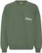 Solid Tadeus Sweatshirt Heren Katoen Ronde Hals Lange Mouw L Koriander