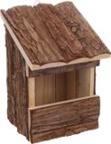 NESTKASTJE Flamingo Nestkastje Inclino Hout – FSC-gecertificeerd Dennenhout, Weerbestendig, Mooi Design voor in uw Tuin