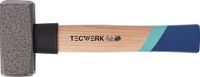 TECWERK Fäustel Kopf-G.2000g Hickory Stielschutzhülse