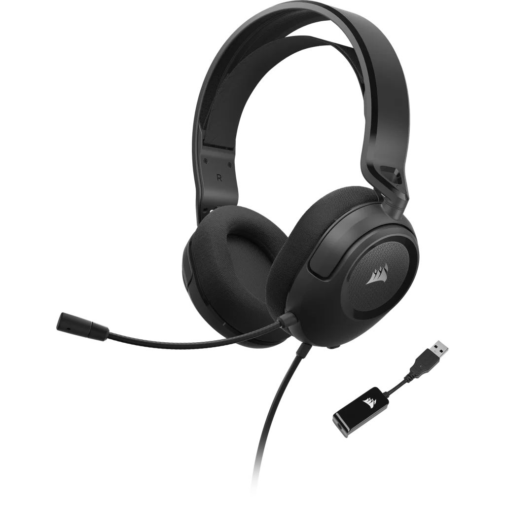 Corsair HS35 SURROUND v2 Gaming Headset - Black