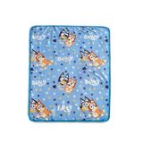 Northwest Bluey Silk Touch Sherpa Gooi Deken, 40" x 50", Happy Times