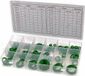 HBM 225-delig assortiment de joints toriques pour systèmes de climatisation