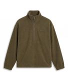 Calvin Klein Heren Sweater L Polyester Olijfgroen