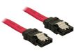 Delock câble SATA - 0,5 m rouge