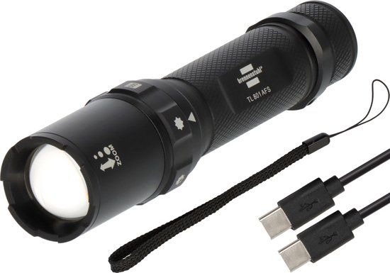 Brennenstuhl Oplaadbare LED-zaklamp TL 801 AFS IP44