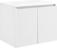 vidaXL Wandgemonteerde Badkamerkast Wit 62,5 x 44,5 x 50 cm