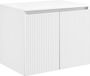 vidaXL Wandgemonteerde Badkamerkast Wit 62,5 x 44,5 x 50 cm