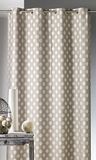HomeMaison.com HM69851494 gordijn, jacquard, polyester, 140 x 260 cm, taupe