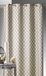 HomeMaison.com HM69851494 gordijn, jacquard, polyester, 140 x 260 cm, taupe