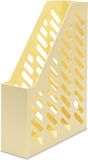 HAN tijdschriftencassette - 76 x 248 x 320mm - pastel geel