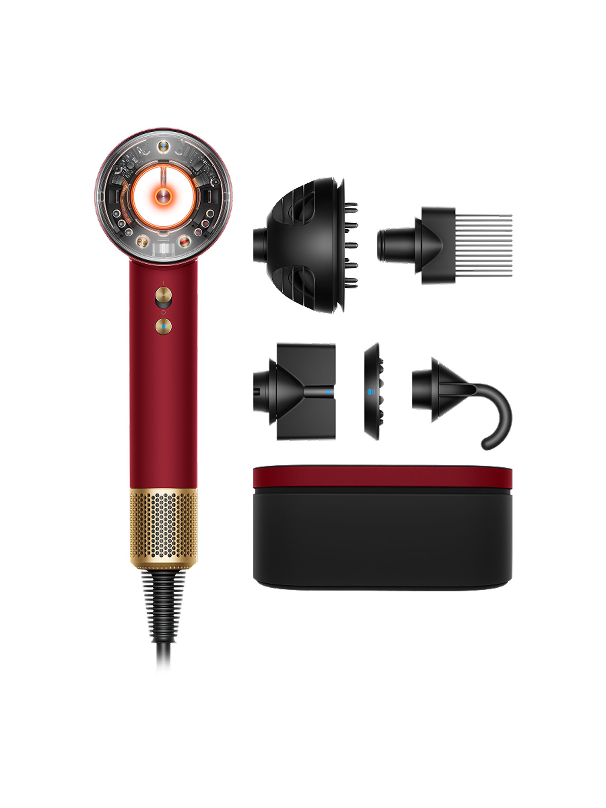 Dyson Supersonic Nural - Red Velvet/Goud