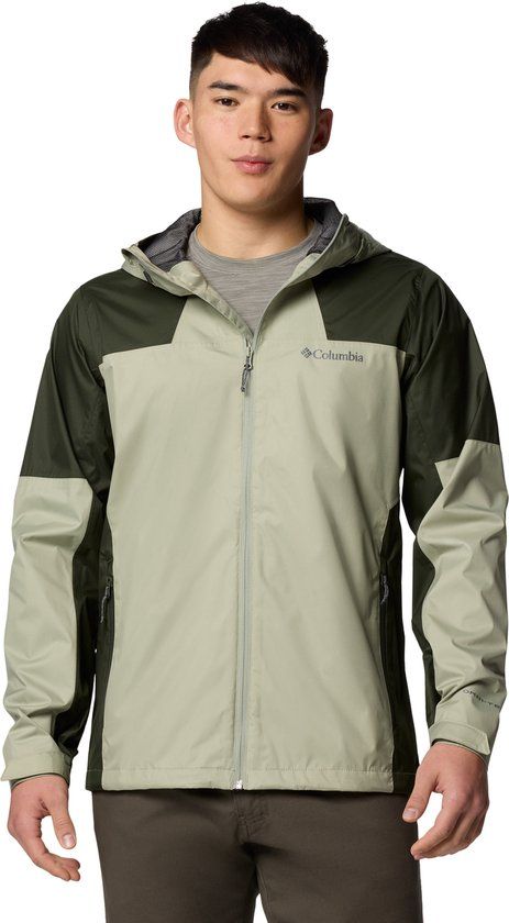 Columbia Inner Limits™ III Jacket Heren Outdoorjas - Safari, Greenscape