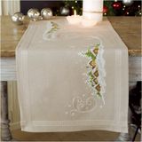 Vervaco Loper kit Kerst Winterdorpje PN-0150980 Borduren Borduurpakket