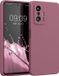 kwmobile telefoonhoesje geschikt voor Xiaomi 11T / 11T Pro - Back Cover - TPU - Donkerroze
