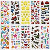 Creativ Company Stickers 3D – Stickers pour scrapbooking – Stickers de bricolage – Stickers en mousse auto-adhésifs