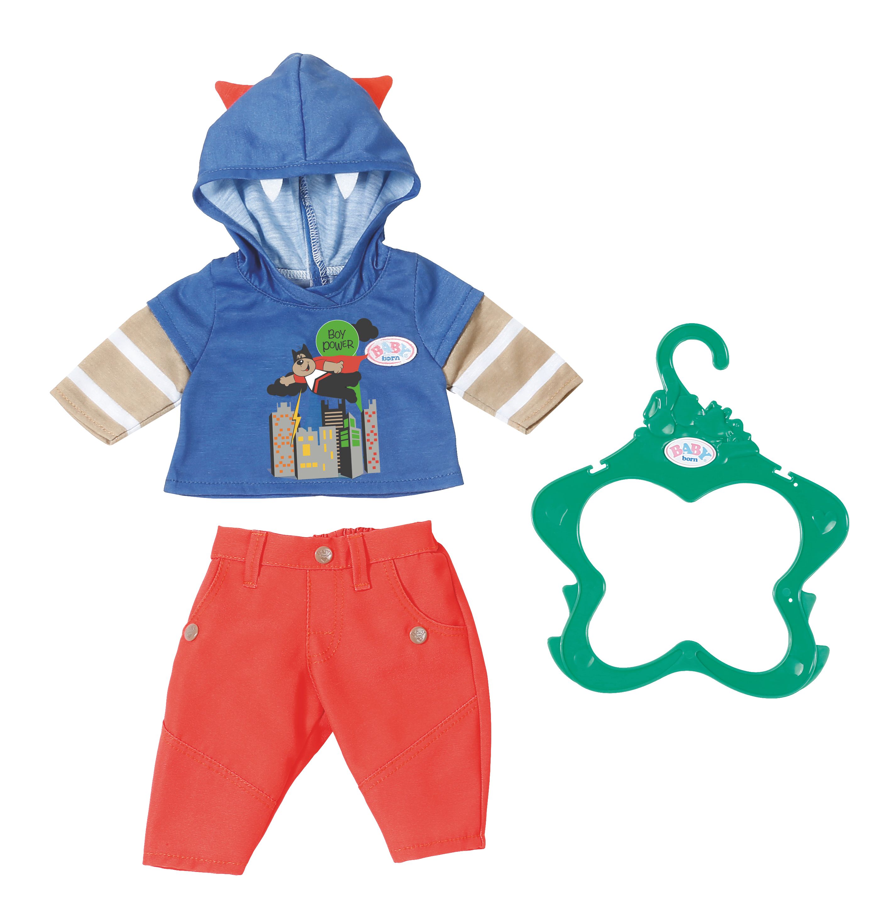 Zapf Creation BABY born Jongenscollectie - Accessoires voor poppen - 3+ jaar