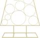 vidaXL Metalen kerstboom KUOPIO 150 cm Staal Goud