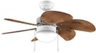 Cecotec Plafondventilator met licht EnergySilence Aero 365 Wit Hout 50 W